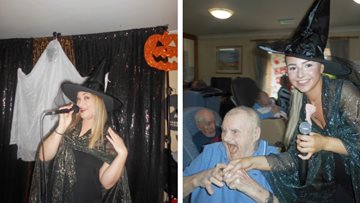 Spooktacular celebrations as The Songbirds visit Barton Brook
