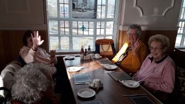 Ladies who lunch at Wakefield care home