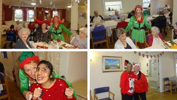 Christmas is all around at Grimsby care home