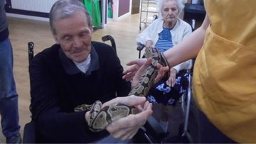 Animalistic adventure for Residents at Salford care home