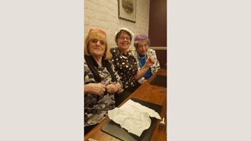 Christmas lunch for Roxburgh House Residents