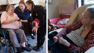 Residents take a walk on the wild side at Sheffield care home