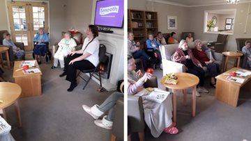 Musical moments at Hartlepool care home