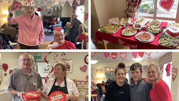 Love is all around at Calverton care home