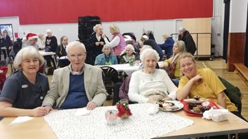 Wellingborough care home Residents visit carol concert at local school