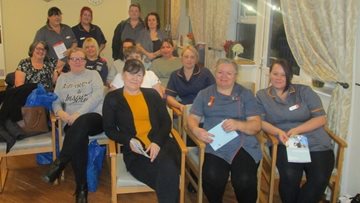 Goole care home promotes physical wellbeing as team joins WW