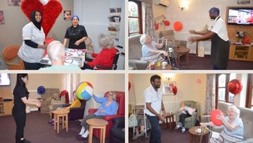 Time for fun at Hayes care home