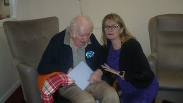 Birthday celebrations at Wallyford care home
