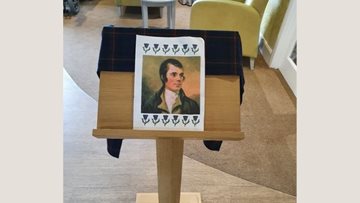 Burns Night celebrations at Invergordon care home