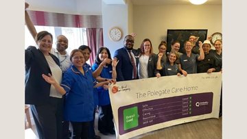 Polegate care home celebrates success in CQC report
