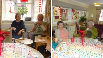 Love is in the air as Scunthorpe care home celebrates Valentine’s Day