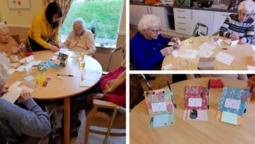 Calendar creations at Dukinfield care home