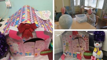 Residents deck the halls at Newton Heath care home