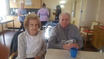 Couple re-united at Roxburgh House
