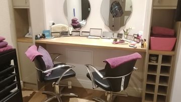 Kind donations bring pamper salon to life at Newton Heath care home