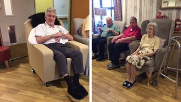 Norton Lees care home promotes Resident wellbeing with relaxing yoga class