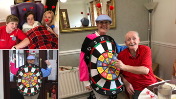 Comic Relief fun for Stadium Court!