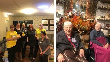 Pontefract care home Residents enjoy busy month