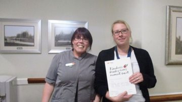 Coalville care home rewards Colleague for kindness
