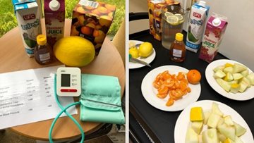 Warrens Hall care home raise awareness for blood pressure