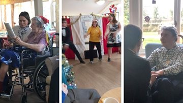 Christmas extravaganza at Moreton-in-Marsh care home