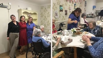 Chesterton care home Residents party like it’s the 1940s
