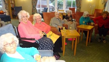 Festive film afternoon at Consett care home