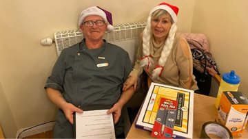 Residents get quizzical at Coventry care home