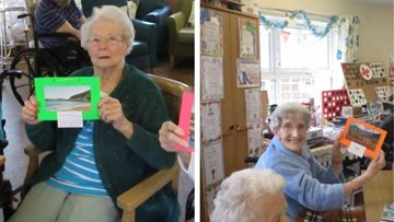 Crafty afternoon for Aberpennar Court