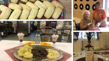 Burns Night celebrations at Shelton Lock care home