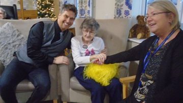 Birthday celebrations at Hartlepool care home