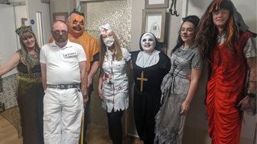 Castletown care home hosts Halloween spook-tacular