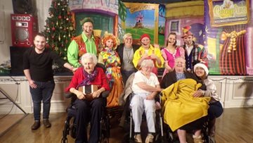 Pantomime performance is a hit at Pencoed care home
