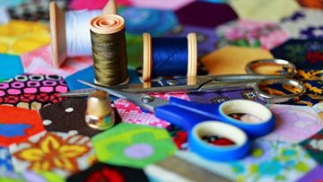 Arts and crafts at Pencoed care home