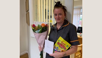 Colleague achievements celebrated at Denton care home