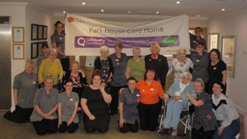 Guisborough care home celebrates complimentary CQC report