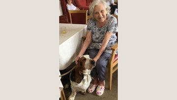Laindon care home welcomes furry friend