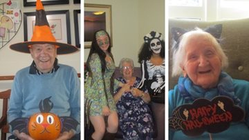 Fang-tastic Halloween at Falkirk care home