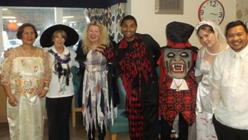 Halloween spook-tacular at Glasgow care home