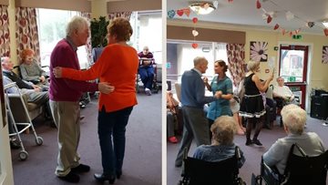 Glenrothes care home celebrates Valentine’s Day