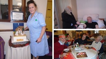 Christmas cheer for all to hear at Stockport care home