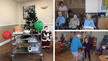 News Year’s Eve celebrations at Carlton care home