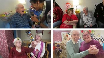 Christmas cheer at Bannockburn care home