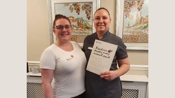 Kindness celebrated at Doncaster care home