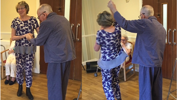Silverwood Residents enjoy a Pyjama Party