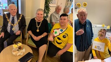 Stafford care home hold event in honour of Children in Need