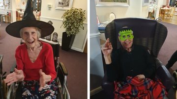 Spooktacular celebrations for Coalville care home