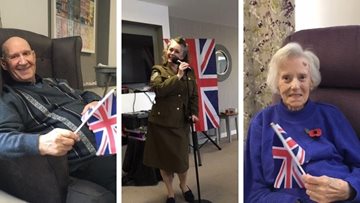 Wakefield care home remembers fallen heroes on Remembrance Day