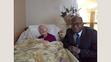 Chelmsford care home Resident celebrates 100th birthday