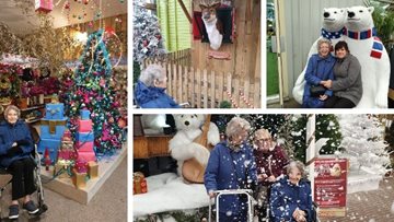 Sheffield care home Residents enjoy magical visit to Brigg garden centre